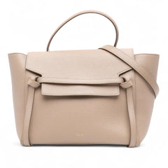 Mini Grained Calfskin Belt Bag