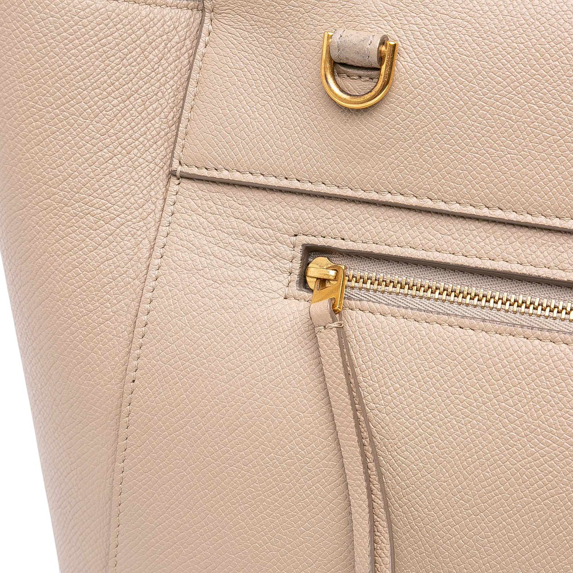 Mini Grained Calfskin Belt Bag