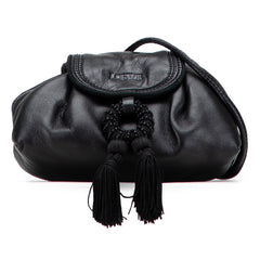 Nappa Leather Tassel Crossbody