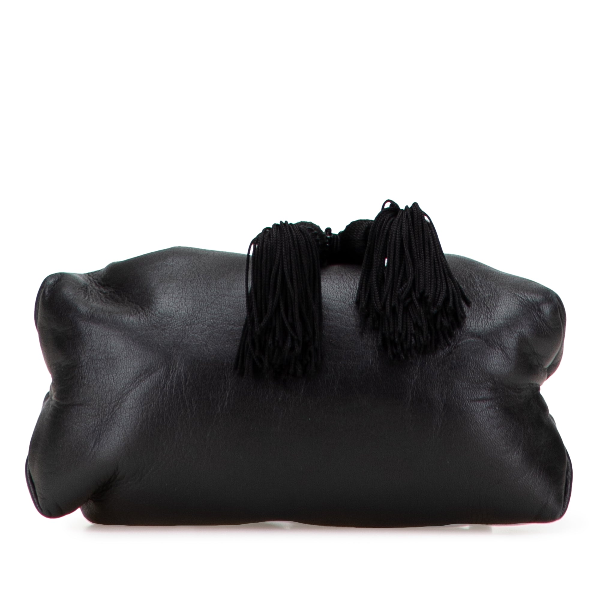 Nappa Leather Tassel Crossbody