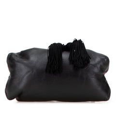 Nappa Leather Tassel Crossbody