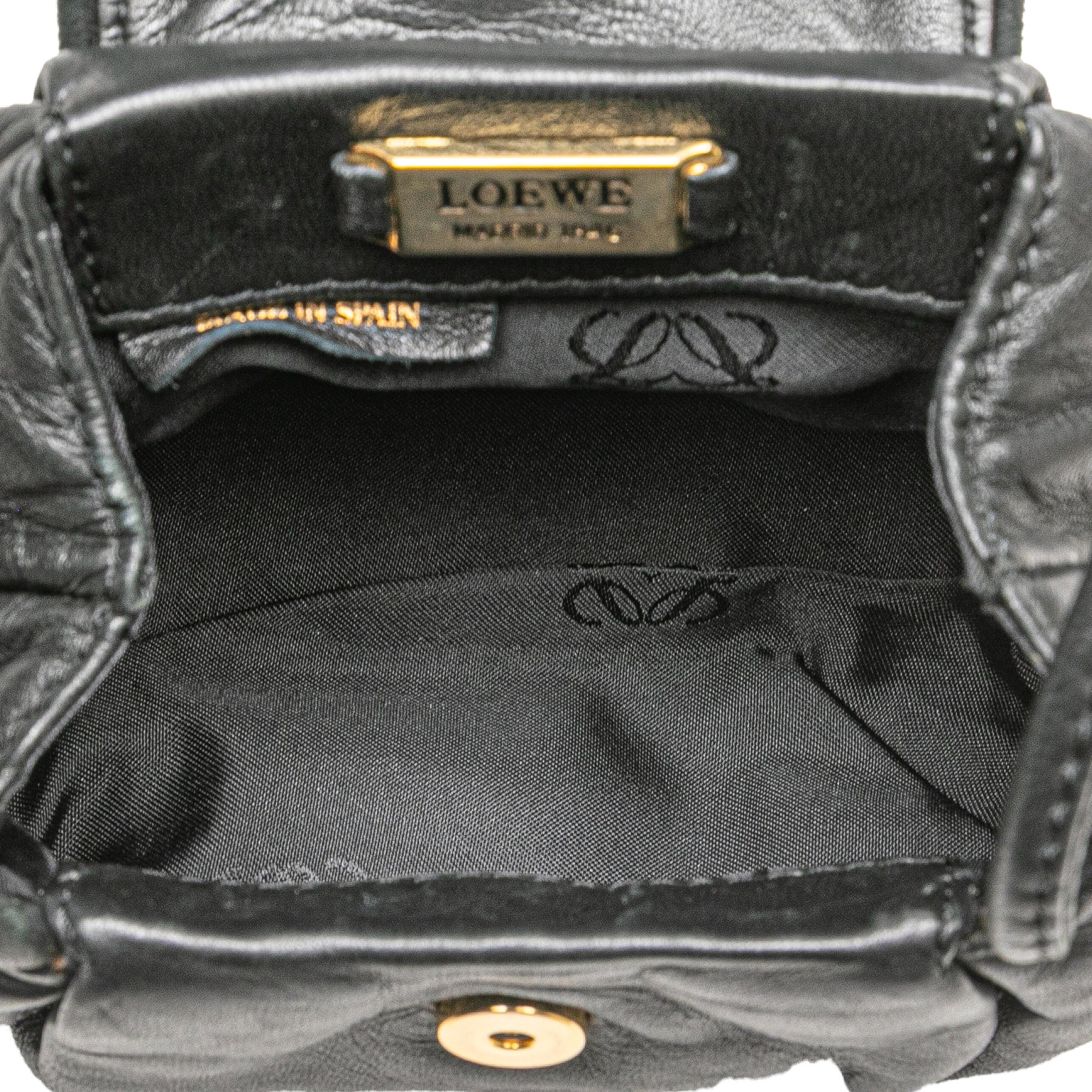 Nappa Leather Tassel Crossbody