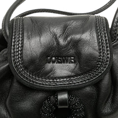 Nappa Leather Tassel Crossbody