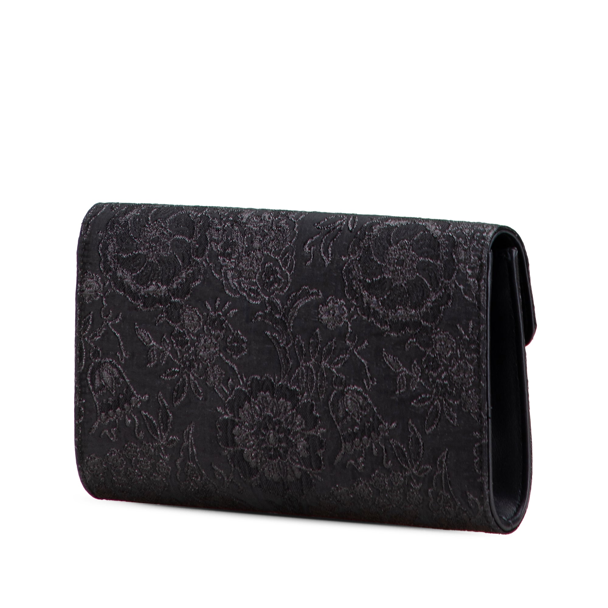 Lurex Brocade Animalier Broadway Clutch