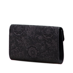 Lurex Brocade Animalier Broadway Clutch