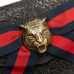 Lurex Brocade Animalier Broadway Clutch