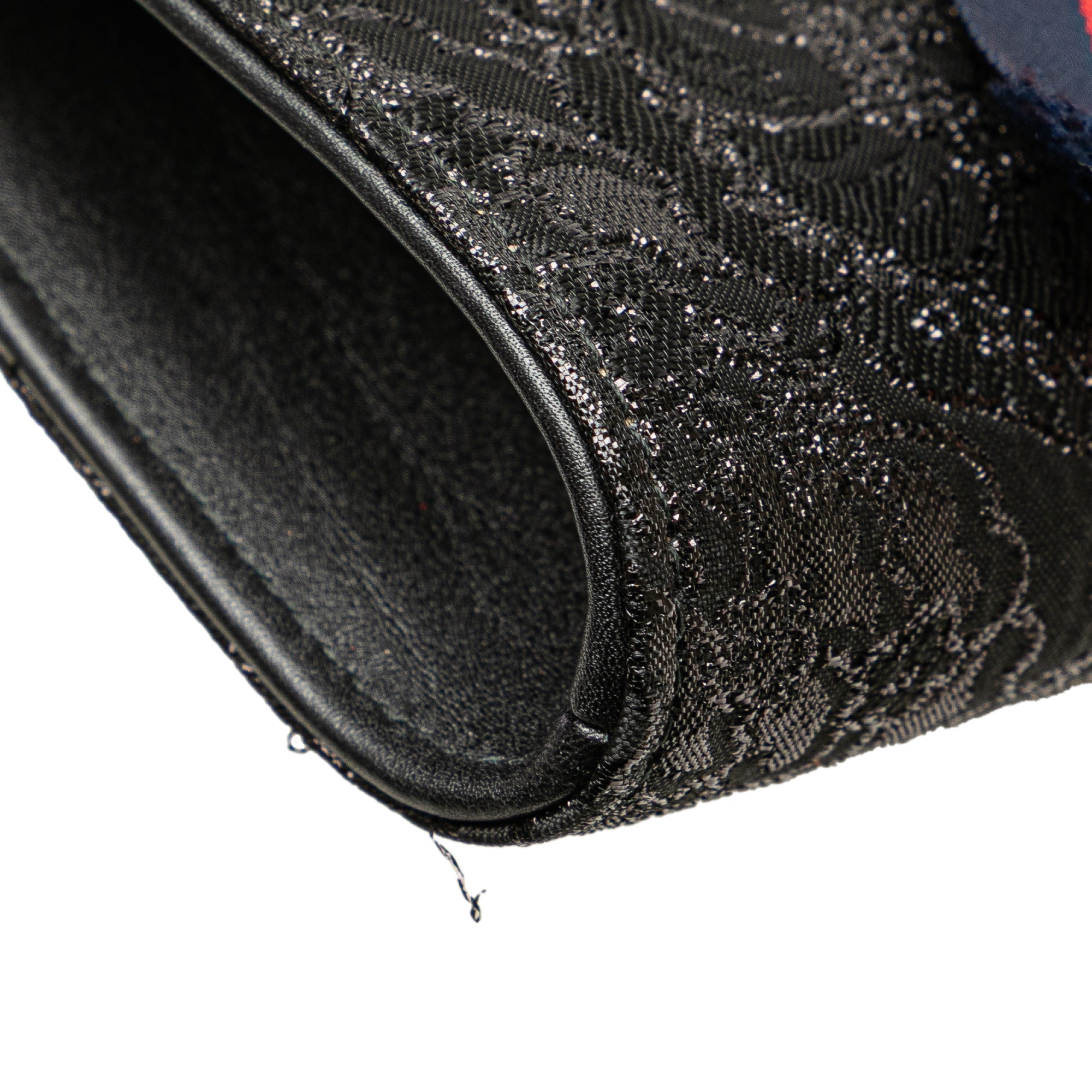 Lurex Brocade Animalier Broadway Clutch
