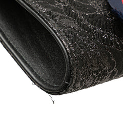 Lurex Brocade Animalier Broadway Clutch