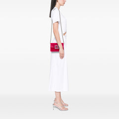 Crystal GG Velvet Broadway Crossbody