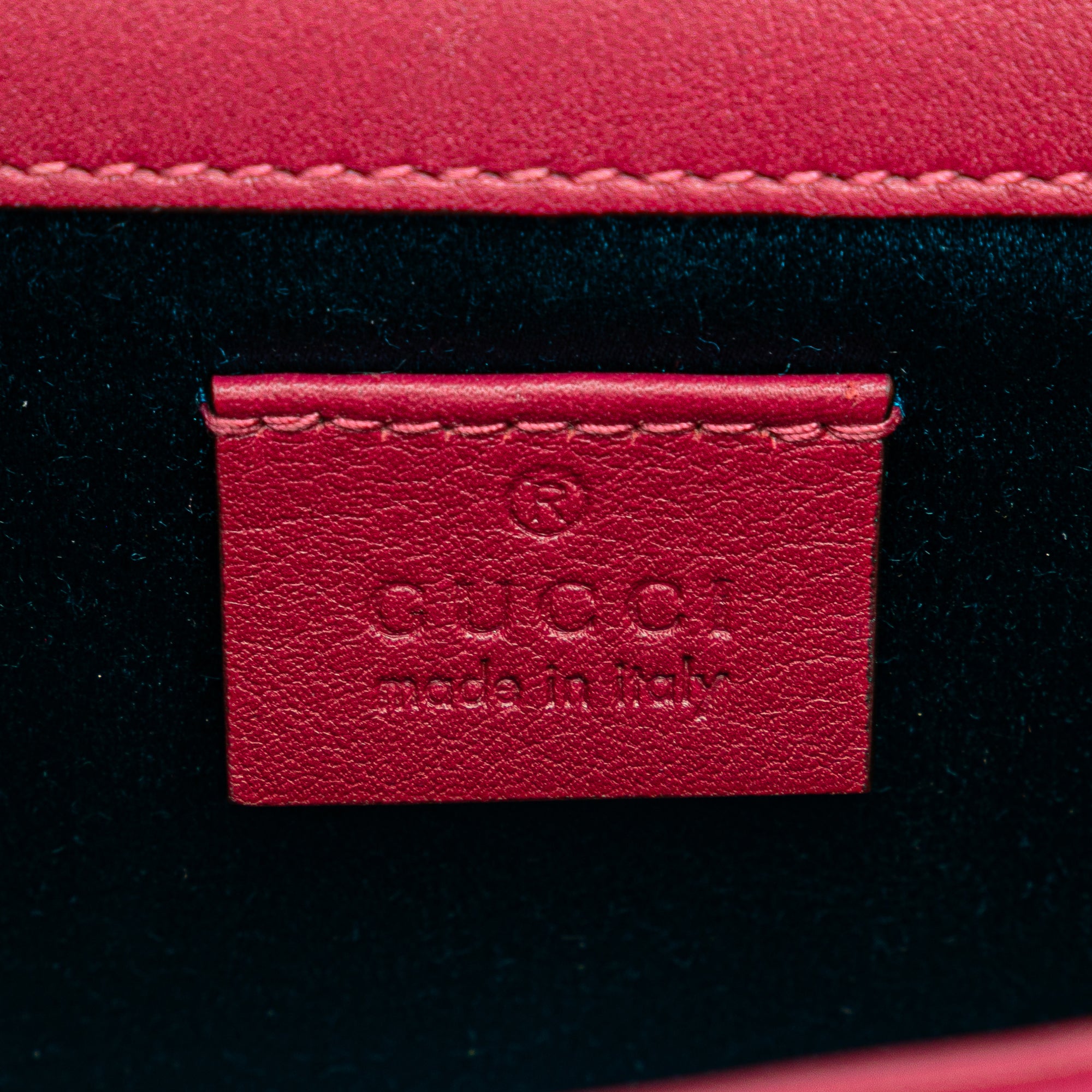 Crystal GG Velvet Broadway Crossbody