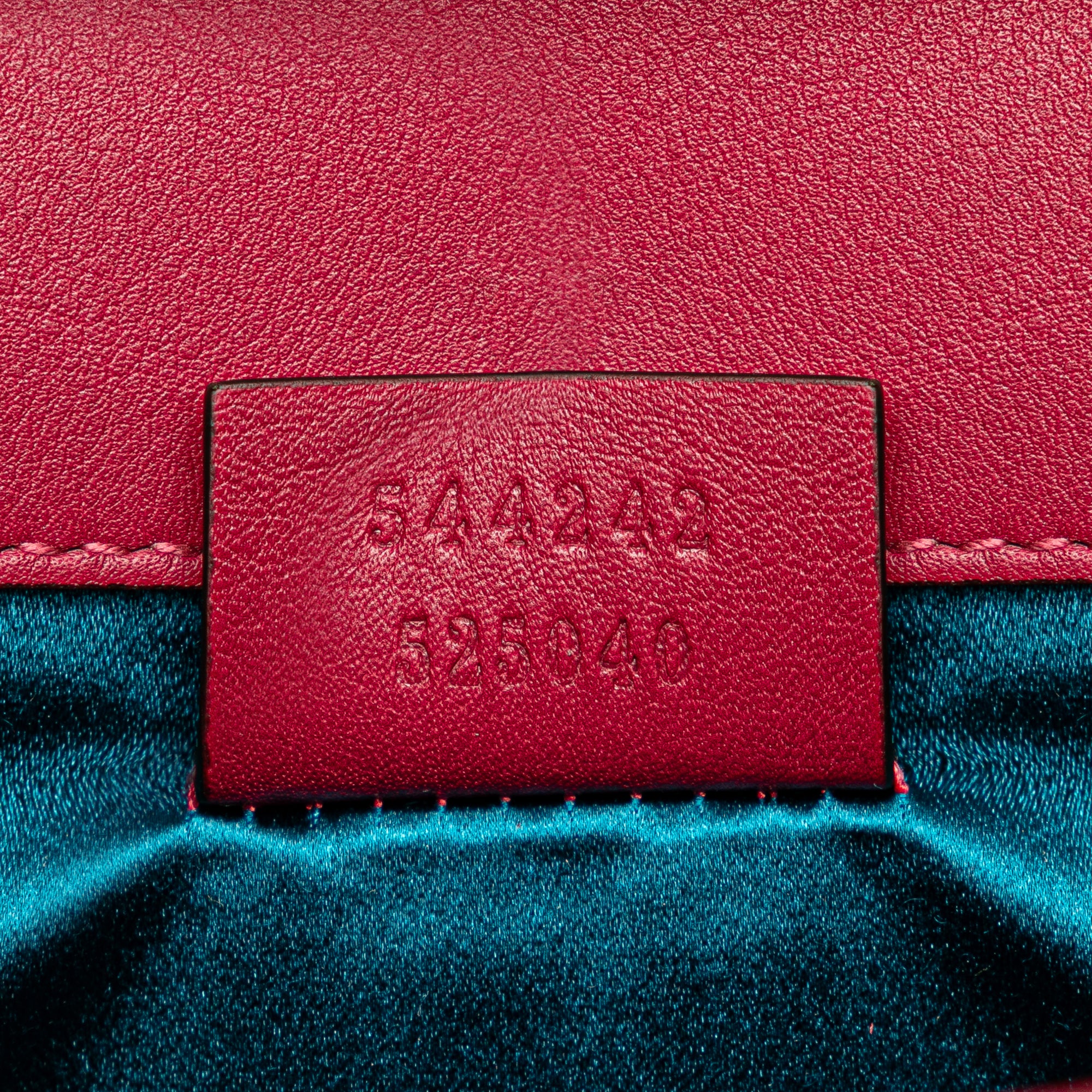 Crystal GG Velvet Broadway Crossbody