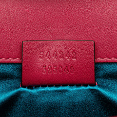 Crystal GG Velvet Broadway Crossbody