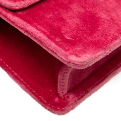 Crystal GG Velvet Broadway Crossbody
