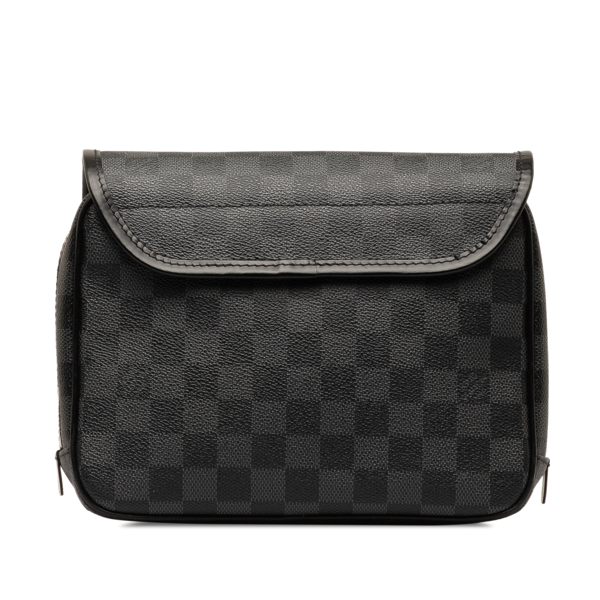 Damier Graphite Hanging Toiletry Kit Pouch