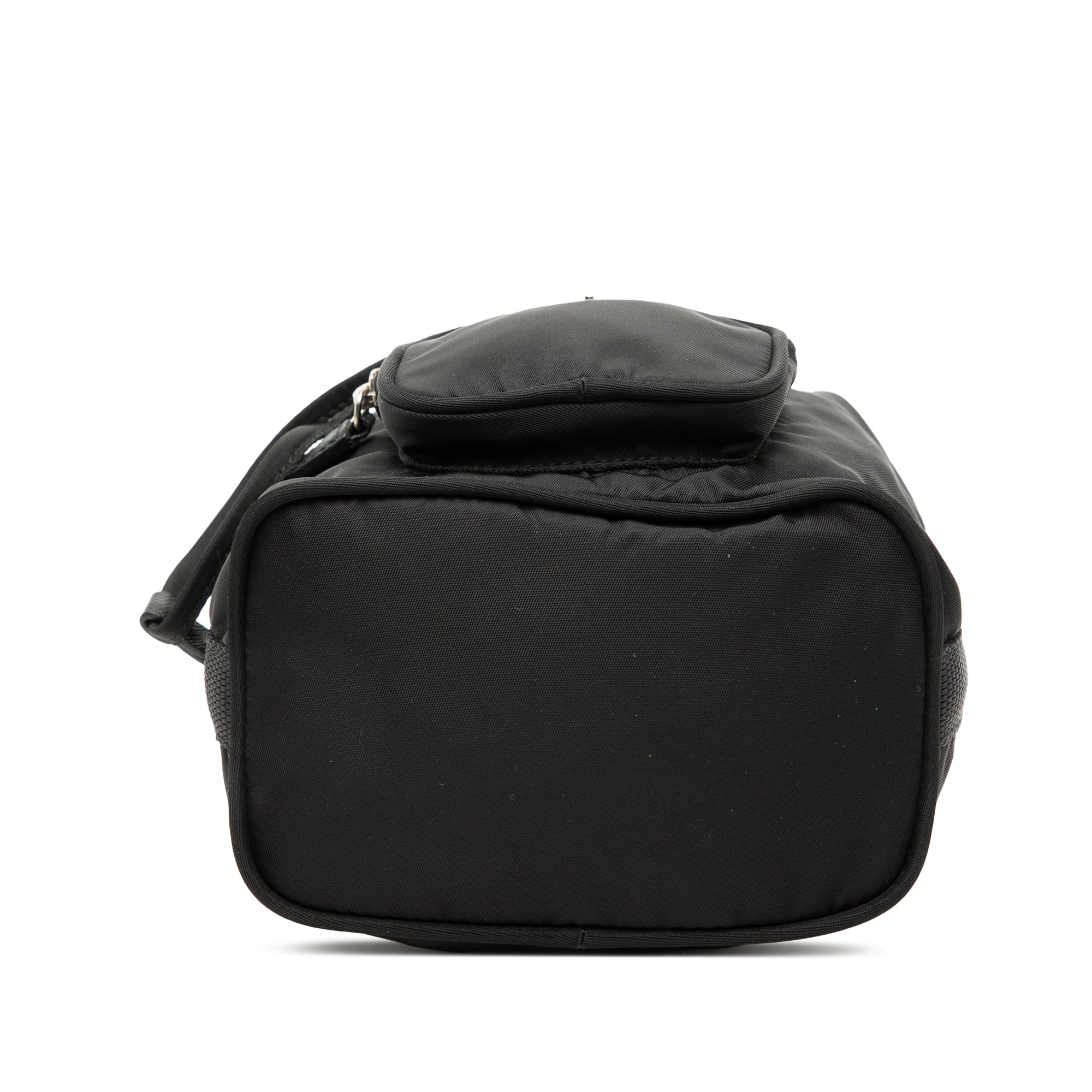 Mini Tessuto Drawstring Bucket Bag