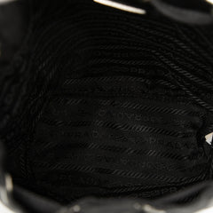 Mini Tessuto Drawstring Bucket Bag