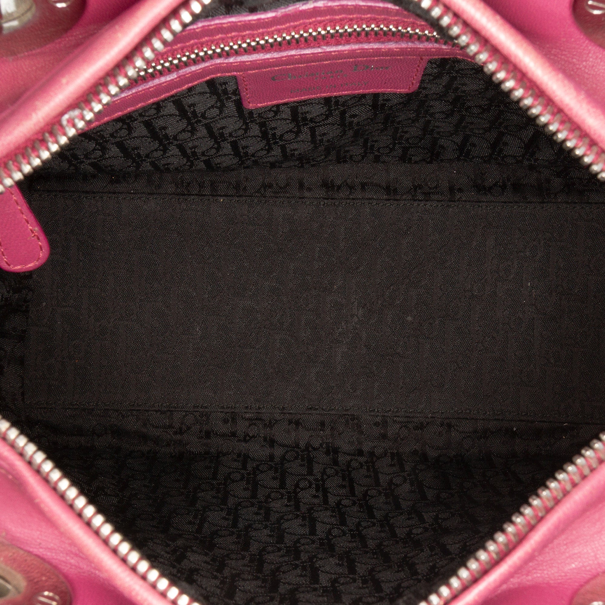 Medium Lambskin Cannage Lady Dior