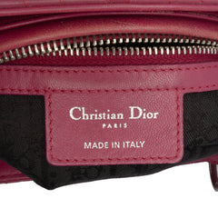 Medium Lambskin Cannage Lady Dior