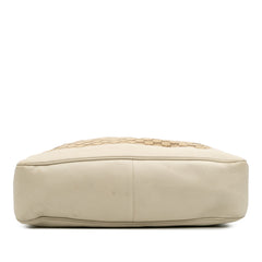 GG Canvas Bamboo Diana Satchel