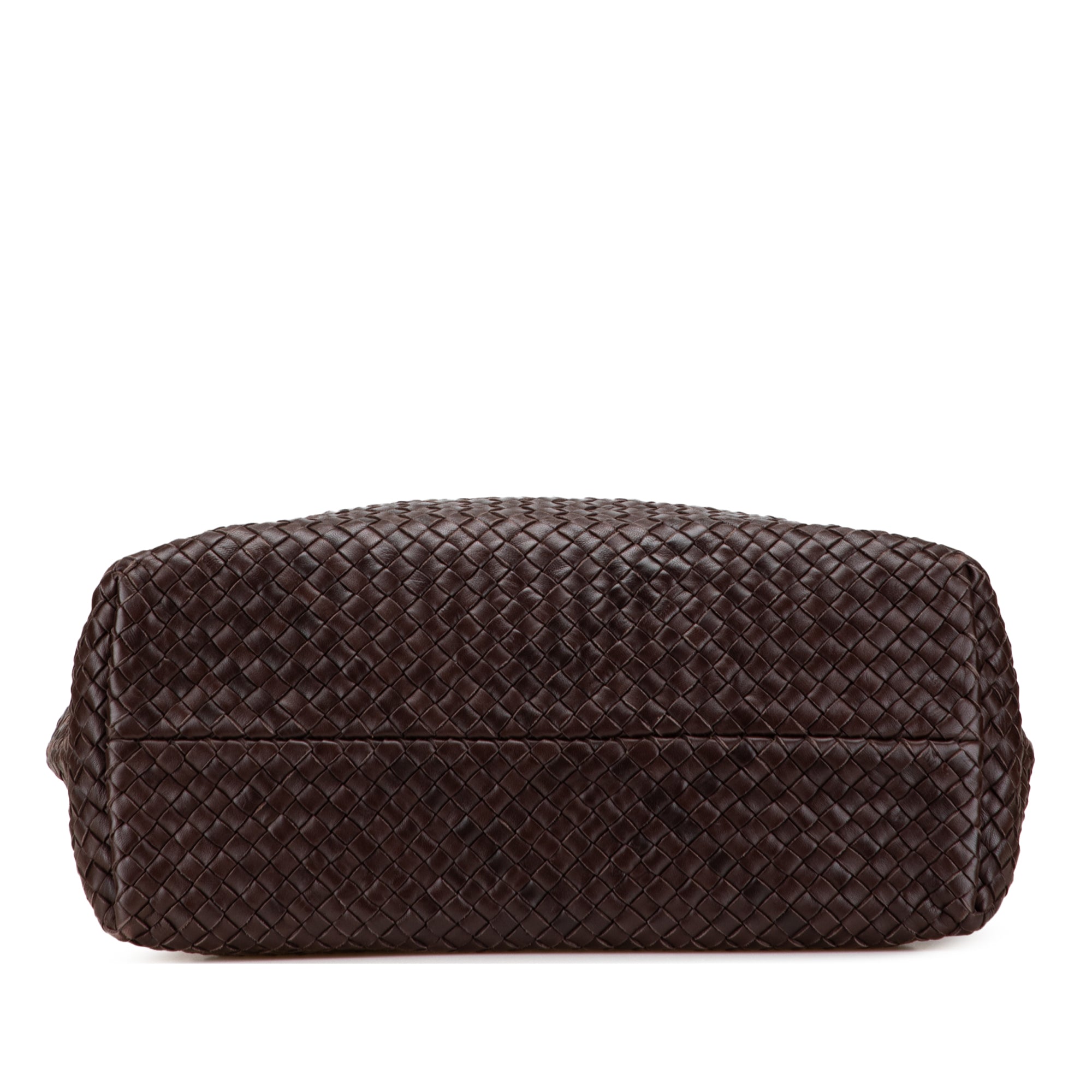 Medium Lambskin Intreccio Cabat Tote