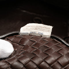 Medium Lambskin Intreccio Cabat Tote