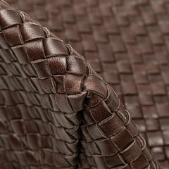 Medium Lambskin Intreccio Cabat Tote
