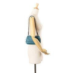 Mini Nappa Intrecciato Expandable Chain Crossbody