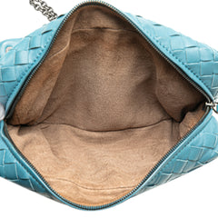 Mini Nappa Intrecciato Expandable Chain Crossbody