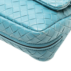 Mini Nappa Intrecciato Expandable Chain Crossbody