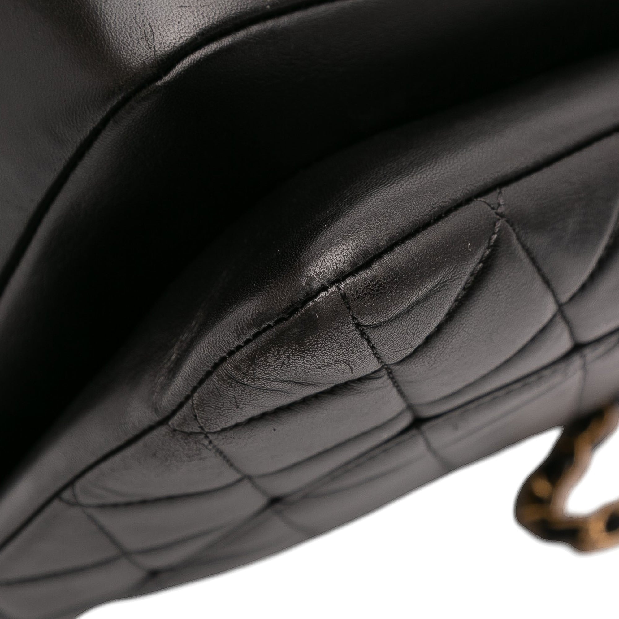 Large Lambskin Trendy CC Top Handle Flap