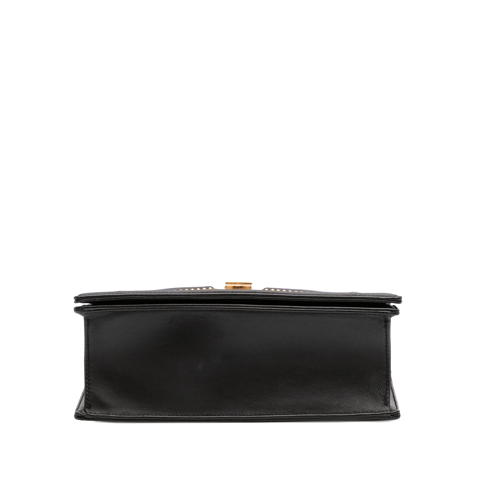 Medium Studded Lambskin Diorama Flap