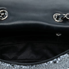 CC Printed Sequin Single Flap