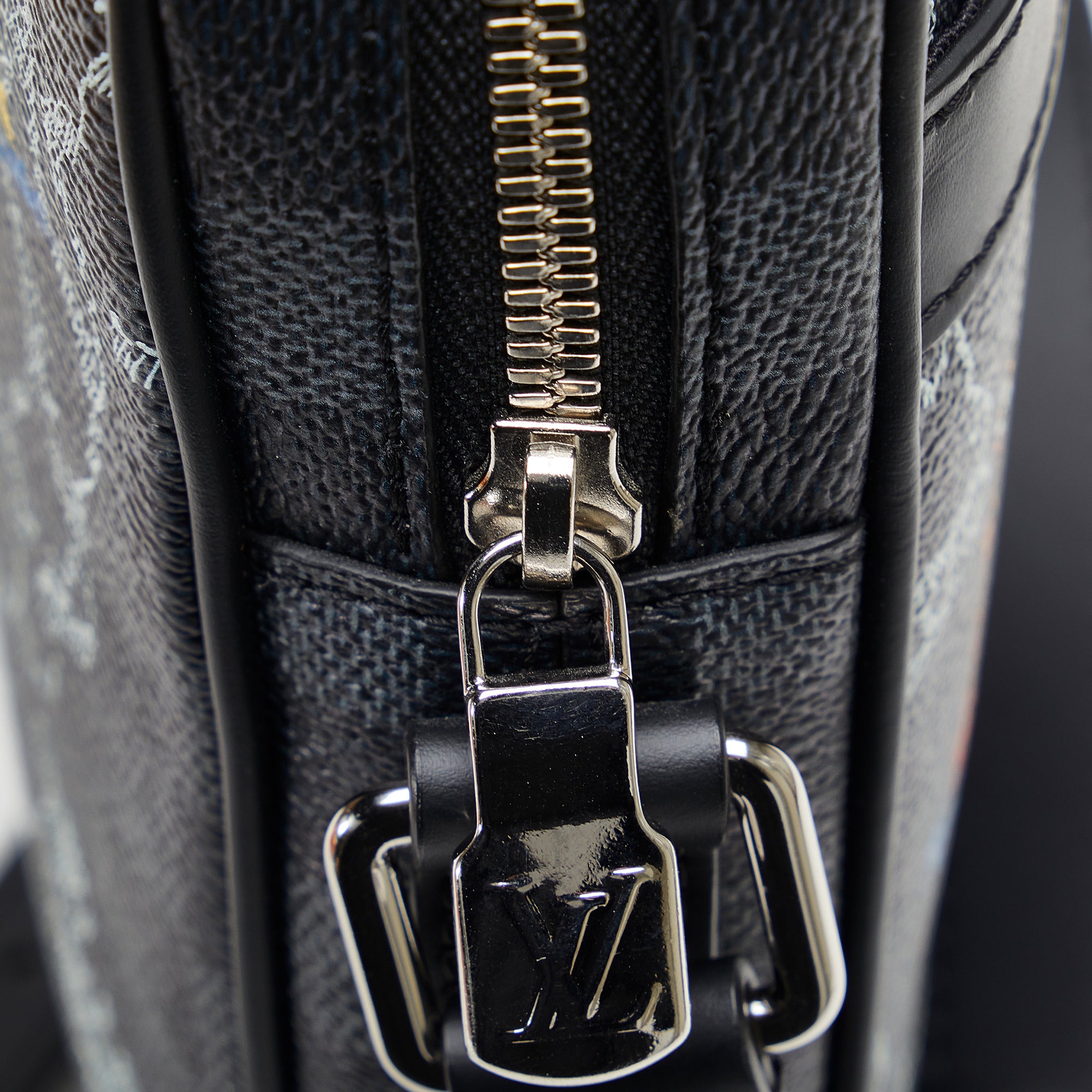 Damier Graphite Renaissance Map Danube Slim PM