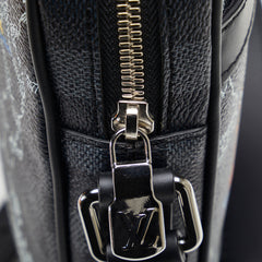 Damier Graphite Renaissance Map Danube Slim PM