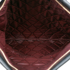 Quilted Lambskin CC Beauty Foldover Clutch