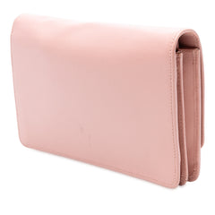 Saffiano Wallet on Strap