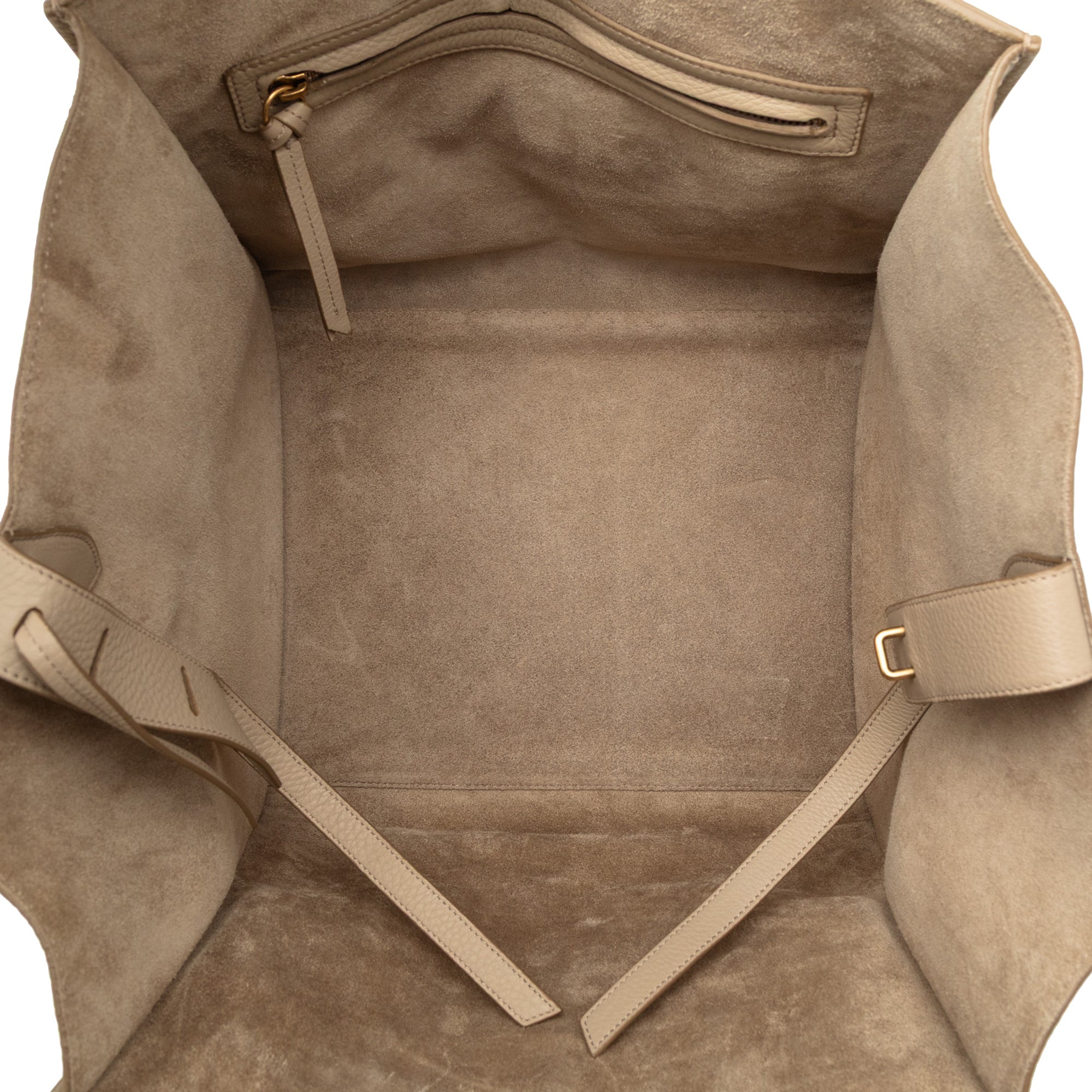 Medium Leather Luggage Phantom Tote