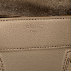 Medium Leather Luggage Phantom Tote