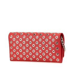Saffiano Grommet Wallet On Chain