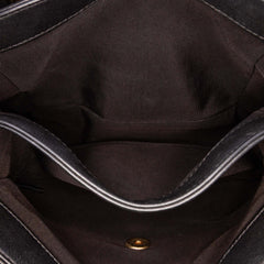 Quilted Calfskin Gold Top Handle Flap