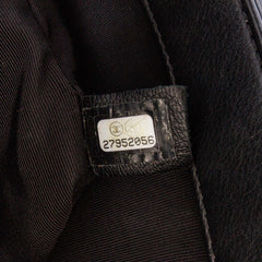 Quilted Calfskin Gold Top Handle Flap