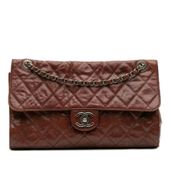 Jumbo Quilted Glazed Caviar CC Crave Flap