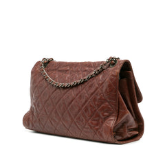 Jumbo Quilted Glazed Caviar CC Crave Flap