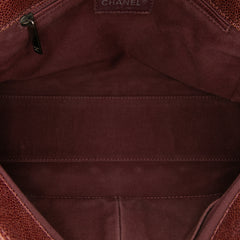 Jumbo Quilted Glazed Caviar CC Crave Flap