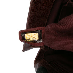 Jumbo Quilted Glazed Caviar CC Crave Flap