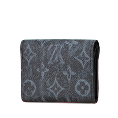 Monogram Pastel Cross Card Holder