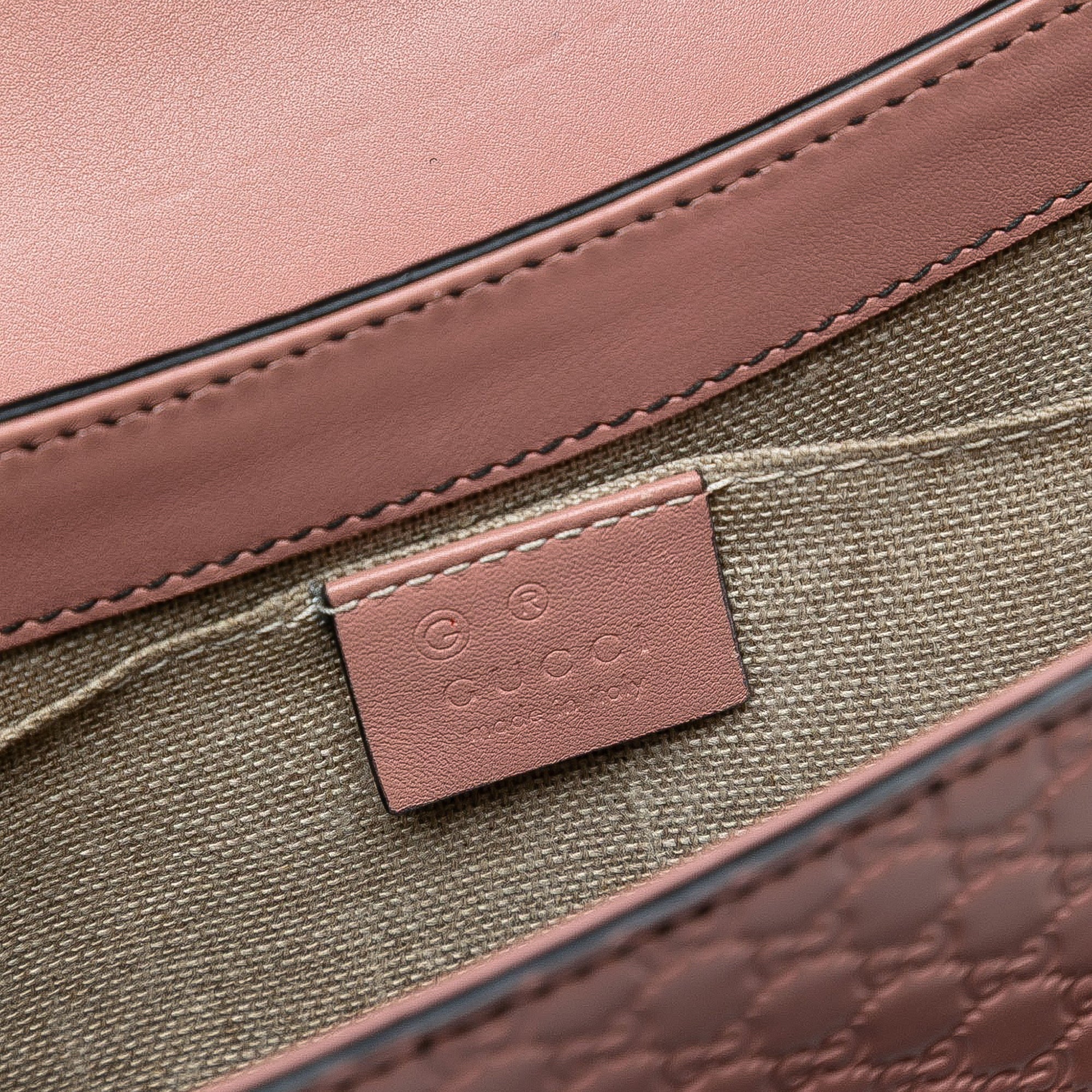 Medium Microguccissima Emily Shoulder Bag