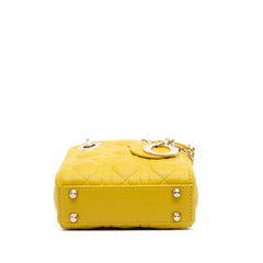 Micro Lambskin Cannage Lady Dior