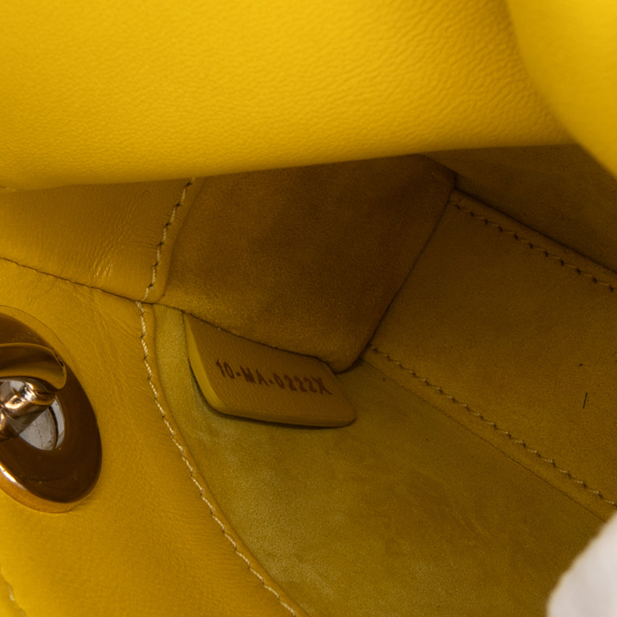 Micro Lambskin Cannage Lady Dior