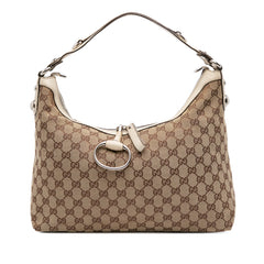 Medium GG Canvas Icon Bit Satchel